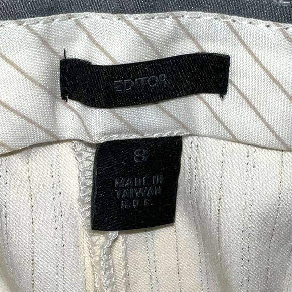 Express White Straight Leg Pants - Picture 5 of 13